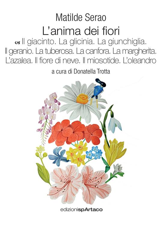 L'anima dei fiori. Vol. 7: Il giacinto. La glicinia. La giunchiglia. Il geranio. La tuberosa. La canfora. La margherita. L'azalea. Il fiore di neve. Il miosotide. L'oleandro - Matilde Serao - copertina