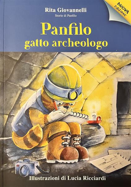 Panfilo gatto archeologo - Rita Giovannelli - copertina