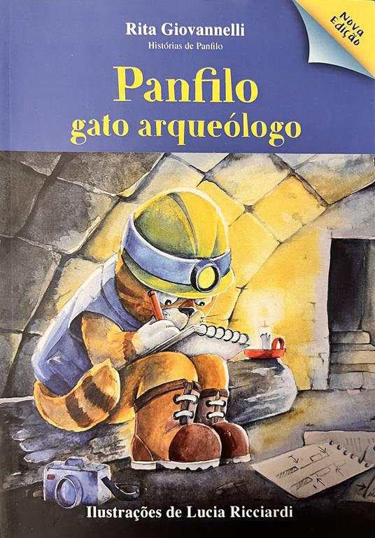 Panfilo gato arqueòlogo. Ediz. illustrata - Rita Giovannelli - copertina