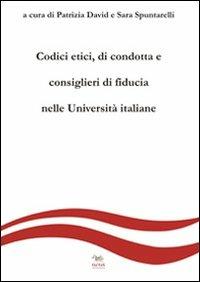 Codici etici, di condotta e consiglieri di fiducia nelle università italiane - copertina
