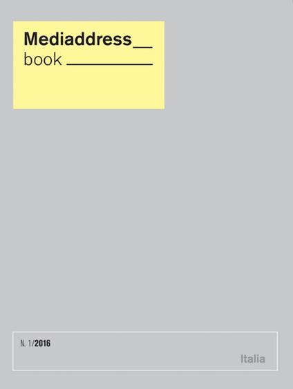 Mediaddress book. La banca dati dei giornalisti - copertina