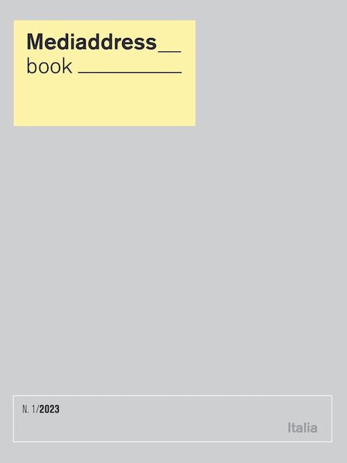 Mediaddress book. La banca dati dei giornalisti (2023). Con Contenuto digitale per download e accesso online. Vol. 1 - copertina