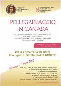 Pellegrinaggio in Canada - copertina