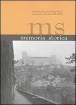 Memoria storica. Vol. 36