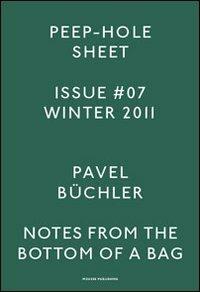 Pavel Büchler. Peep-Hole Sheet. Ediz. multilingue. Vol. 7 - copertina