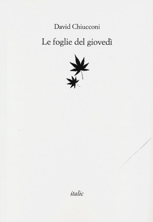 Le foglie del giovedì - David Chiucconi - copertina