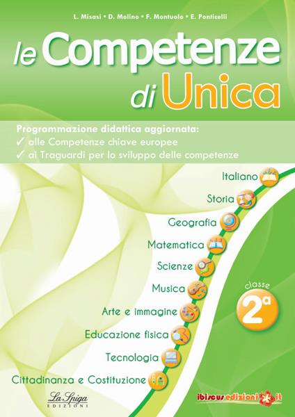 Le competenze di Unica. Programmazione didattica. Nuova ediz.. Vol. 2 - copertina