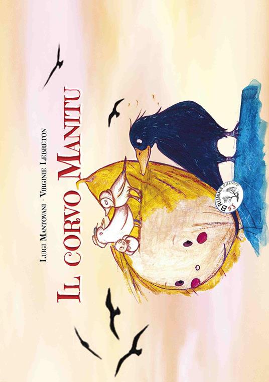 Il corvo Manitu - Luigi Mantovani - copertina