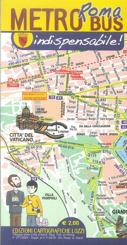 Indispensabile. Mappa Roma - Giacomo Bassi - copertina