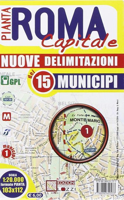 Roma capitale. Pianta - copertina