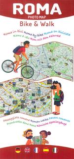 Roma photomap walk & bike. Ediz. multilingue