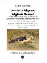 Levriero afgano. Confronto tra le varie tipologie morfofunzionali-Afghan hound. Comparison among different morphofuncional types. Ediz. bilingue - Mario Canton - copertina