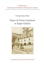 Opere di Cesare Lombroso in lingua italiana