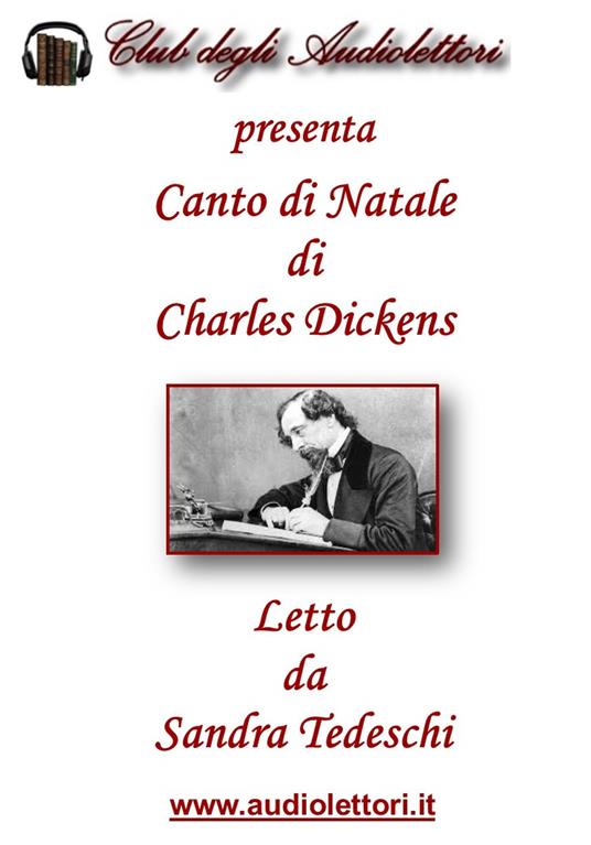 Cantico di Natale. Audiolibro - Charles Dickens - copertina