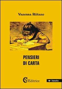Pensieri di carta - Vanessa Riitano - copertina