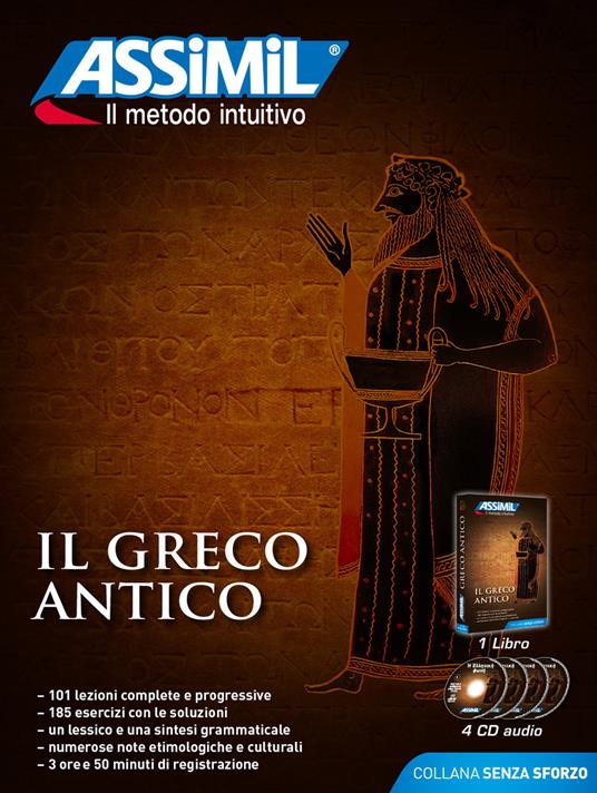 Il greco antico. Con 4 CD-Audio - Jean-Pierre Guglielmi - copertina