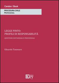 Legge Pinto. Profili di responsabilità - Eduardo Tammaro - copertina