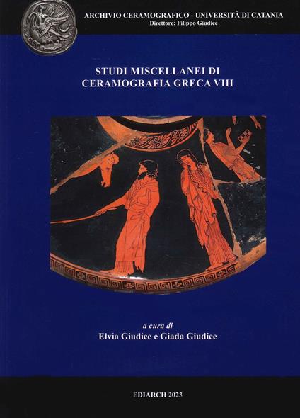Studi miscellanei di ceramografia greca. Vol. 8 - copertina