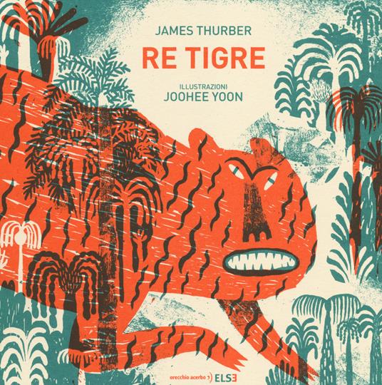 Re Tigre - James Thurber - copertina