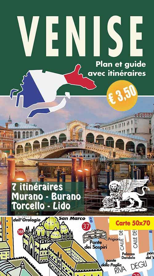 Venise. Petite guide avec plan et itinéraires - copertina
