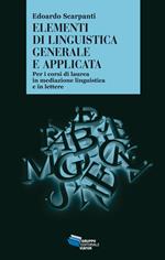 Elementi di linguistica generale e applicata