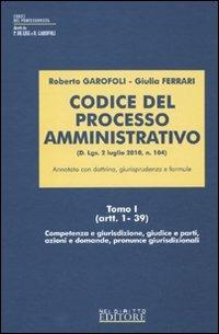Codice del processo amministrativo - Roberto Garofoli,Giulia Ferrari - copertina