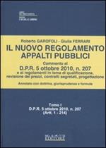 Il nuovo regolamento appalti pubblici