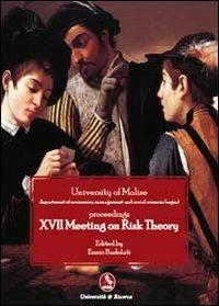 Seventeenth Meeting on risk theory - copertina