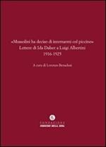 «Mussolini ha deciso di internarmi col piccino». Lettere di Ida Dalser a Luigi Albertini 1916-1925