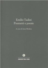 Poemetti e poesie - Emilio Tadini - copertina
