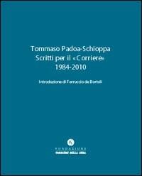 Scritti - Tommaso Padoa Schioppa - copertina
