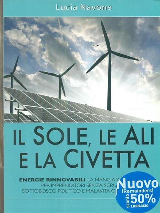 Il sole, le ali e la civetta - Lucia Navone - copertina