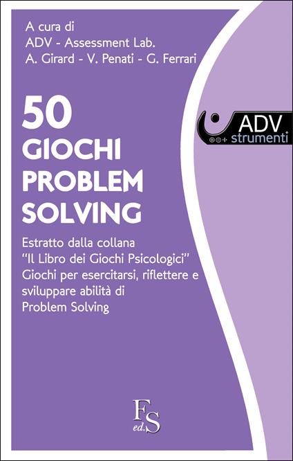 50 giochi di problem solving - ADV Assessment Lab. - ebook