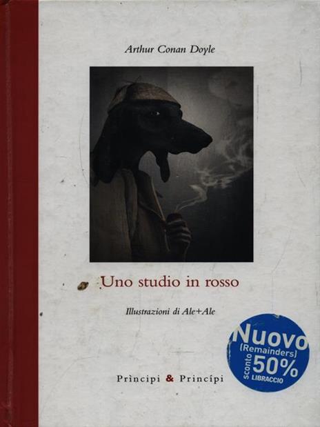 Uno studio in rosso - Arthur Conan Doyle - copertina