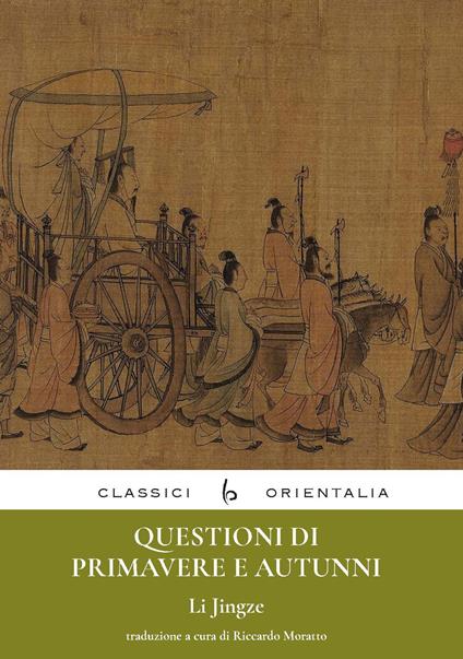 Questioni di primavere e autunni - Jingze Li - copertina