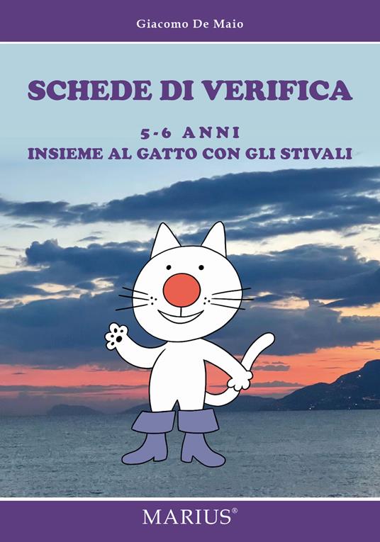 Schede di verifica 5-6 anni. Insieme al gatto con gli stivali - Giacomo De Maio - copertina