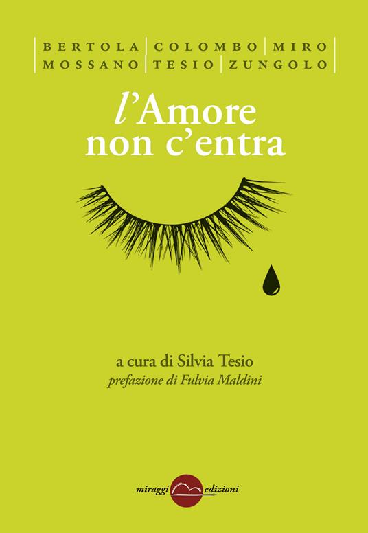 L'amore non c'entra - copertina
