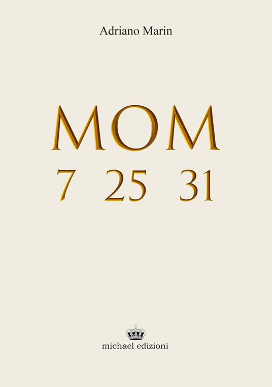 Mom 7-25-31 - Adriano Marin - copertina