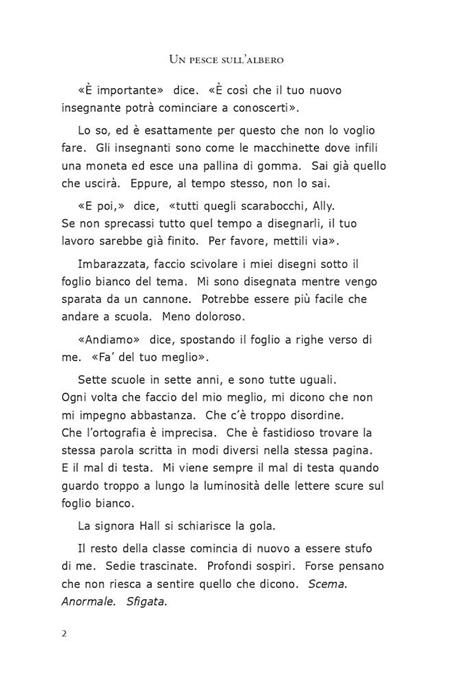 Un pesce sull'albero - Lynda Mullaly Hunt - 2