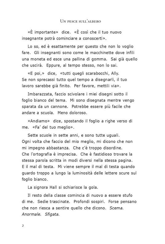 Un pesce sull'albero - Lynda Mullaly Hunt - 2