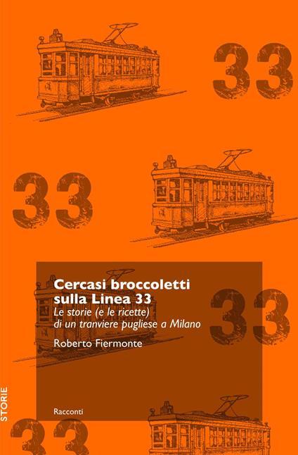 Cercasi broccoletti sulla Linea 33. Le storie (e le ricette) di un tranviere pugliese a Milano - Roberto Fiermonte - copertina