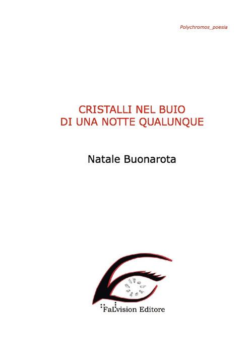 Cristalli nel buio di una notte qualunque. Ediz. in braille - Natale Buonarota - copertina