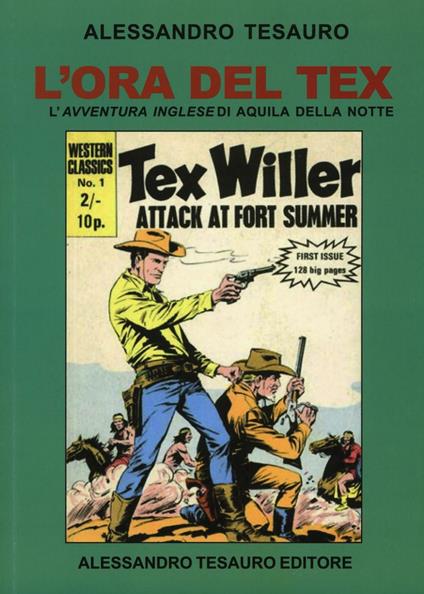 L' ora del Tex. L'avventura inglese di Aquila della notte - copertina