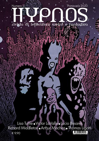 Hypnos. Rivista di letteratura weird e fantastica (2020). Vol. 11 - Thomas Ligotti,Victor LaValle,Lisa Tuttle - copertina