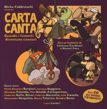 Carta canta. Quando i fumetti diventano canzoni - Mirko Fabbreschi - copertina