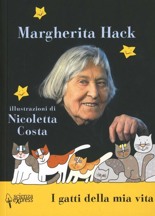 I gatti della mia vita - Margherita Hack - copertina