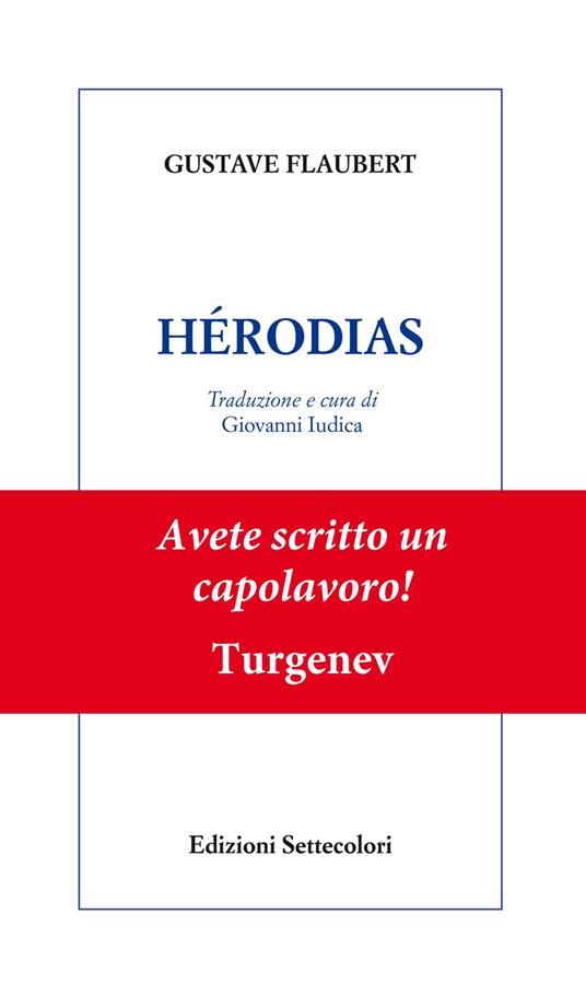 Hérodias - Gustave Flaubert - copertina