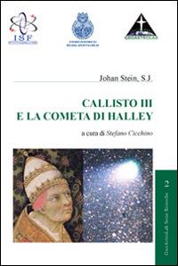 Callisto III e la cometa di Halley - Johan Stein - copertina