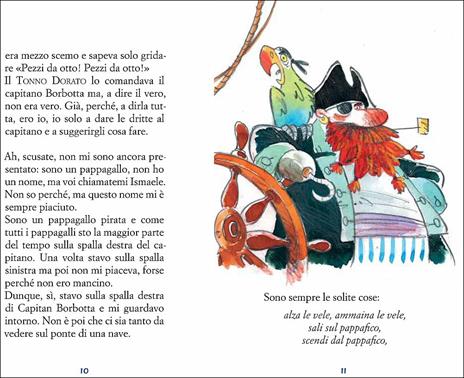 Ismaele pirata pappagallo nell'isola del tesoro - Sebastiano Ruiz-Mignone - 2
