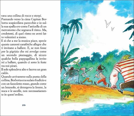 Ismaele pirata pappagallo nell'isola del tesoro - Sebastiano Ruiz-Mignone - 3